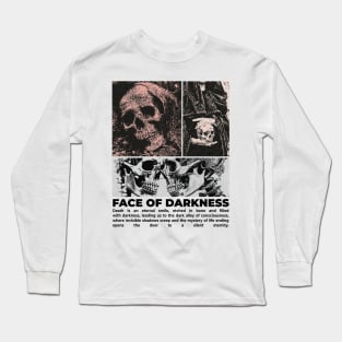 Face of Darkness Long Sleeve T-Shirt